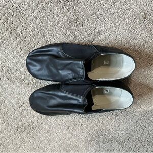 Kid’s Theatre Black Slip-On Shoes